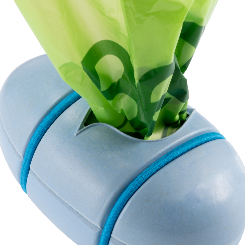 Beco Bamboo Poop Bag Dispenser - No Swaying, Firm Attachment