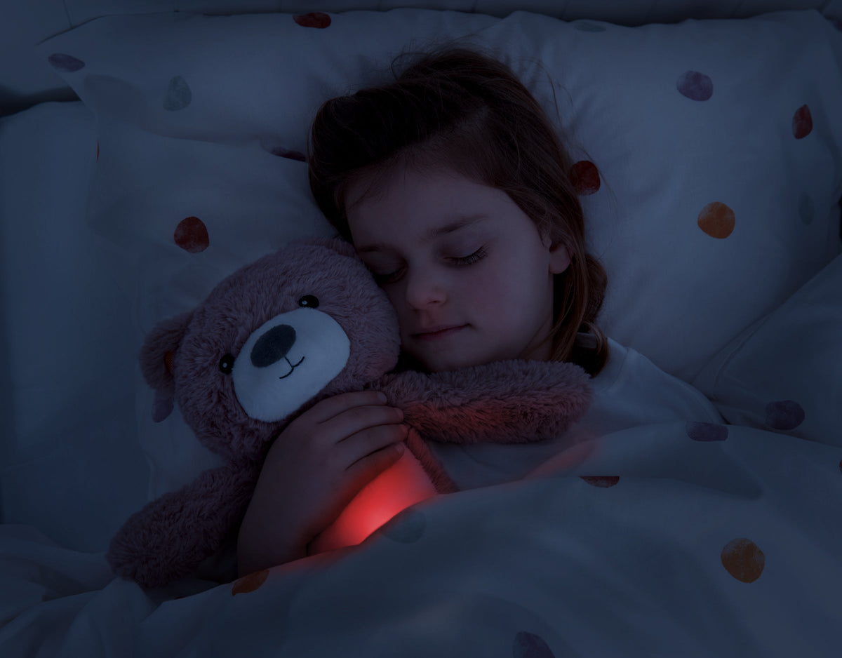 Sleeptrainer with Nightlight and Sound Machine - Brody the Bear