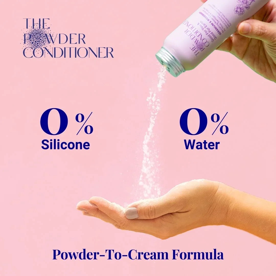 Nourishing Repair Conditioner For Thick, Damaged & Frizzy Hair Geranium & Rosemary 70g / 2.47oz