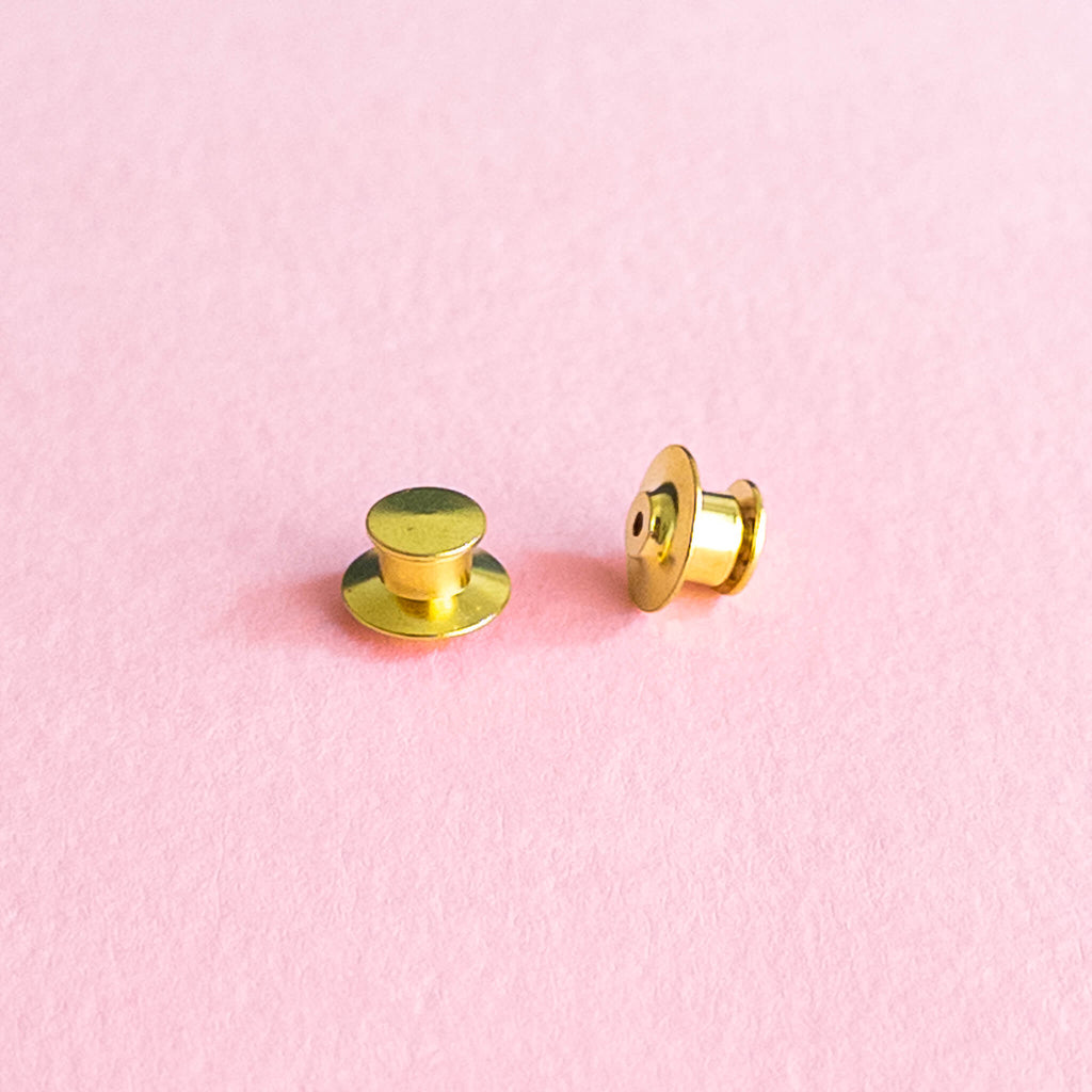Deluxe Locking Pin Backs (Pack of 2)