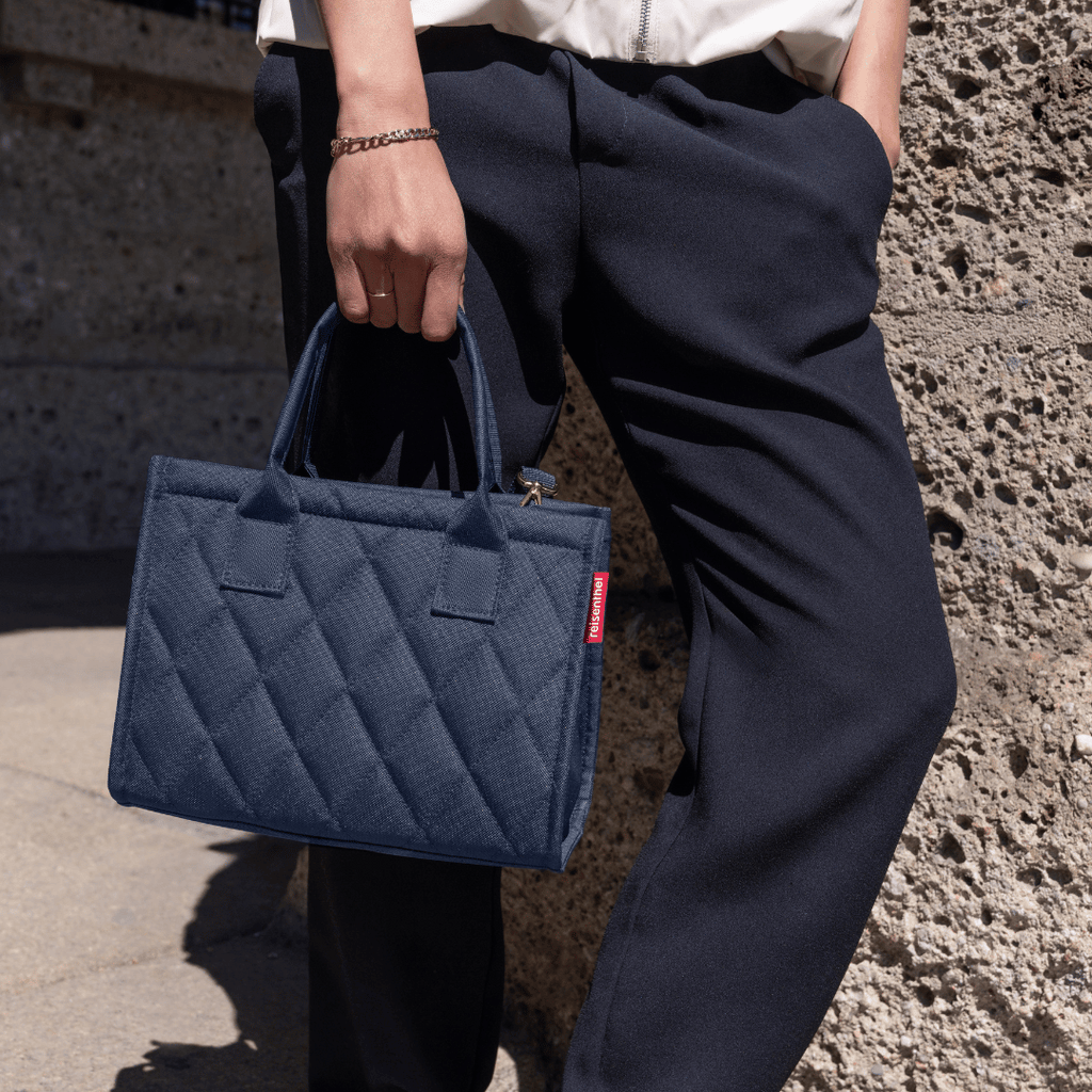 daily shopper XS rhombus midnight gold