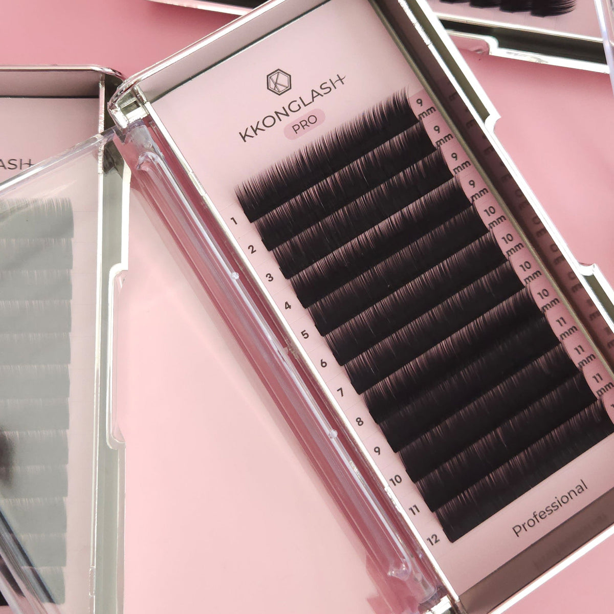 KKONGLASH PRO (For Professionals) FLAT (12 Lines / C curl 12, J curl 6, JC curl 12)