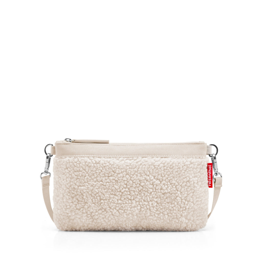 mini pouch teddy sand