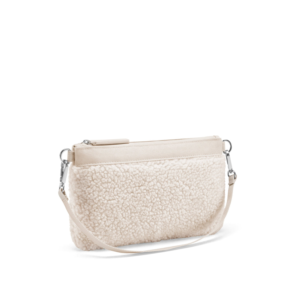 mini pouch teddy sand
