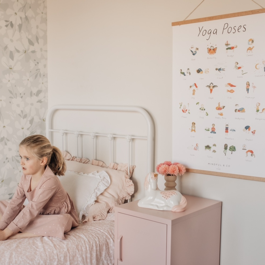 Yoga Poses Poster Print