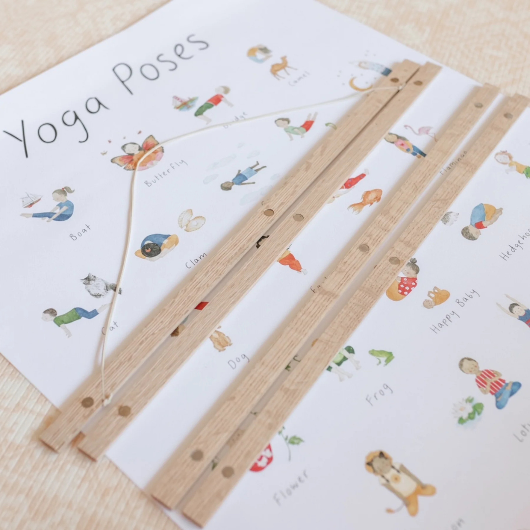 Wooden Poster Print Hanger