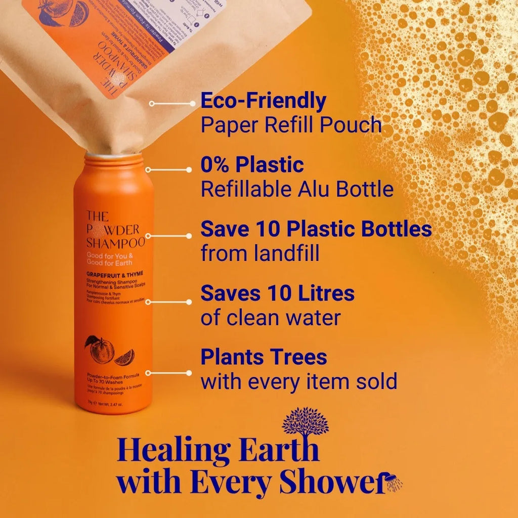 Strengthening Shampoo For Normal & Sensitive Scalps Grapefruit & Probiotics 20g / 0.70oz