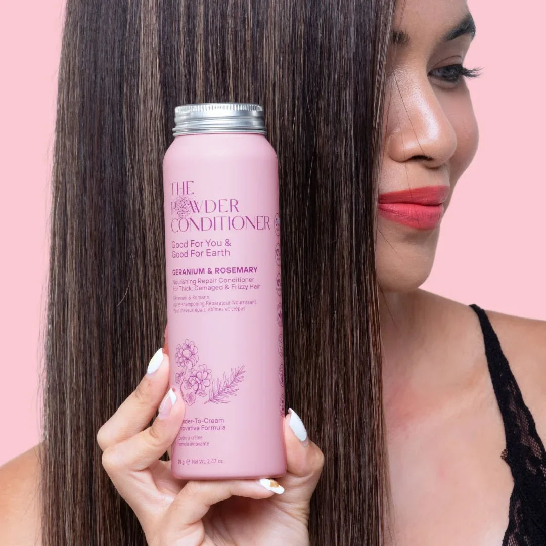 Nourishing Repair Conditioner For Thick, Damaged & Frizzy Hair Geranium & Rosemary 50g / 1.76 oz