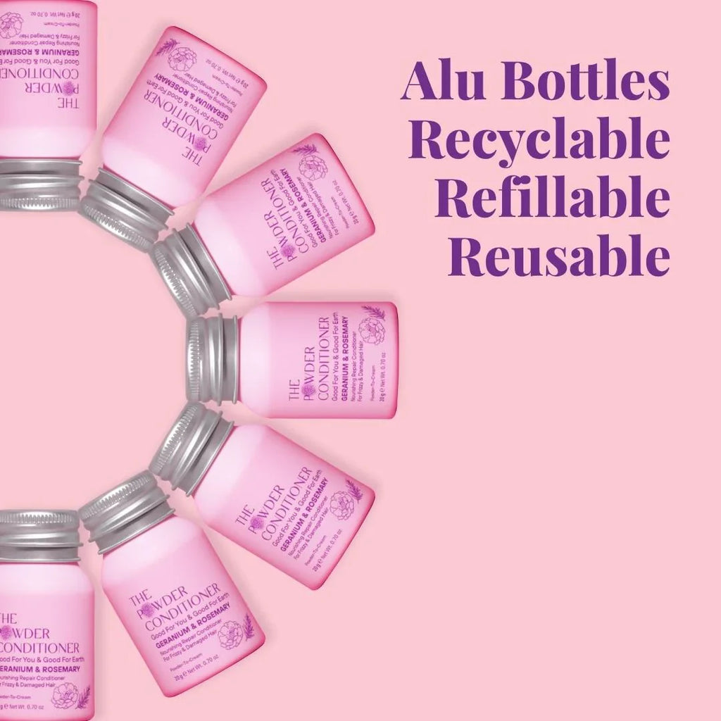 Nourishing Repair Conditioner For Thick, Damaged & Frizzy Hair Geranium & Rosemary 50g / 1.76 oz