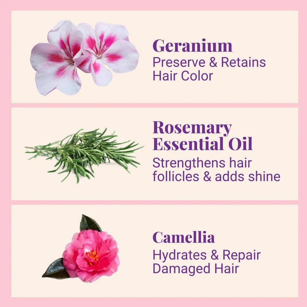 Nourishing Repair Conditioner For Thick, Damaged & Frizzy Hair Geranium & Rosemary 20g / 0.70 oz