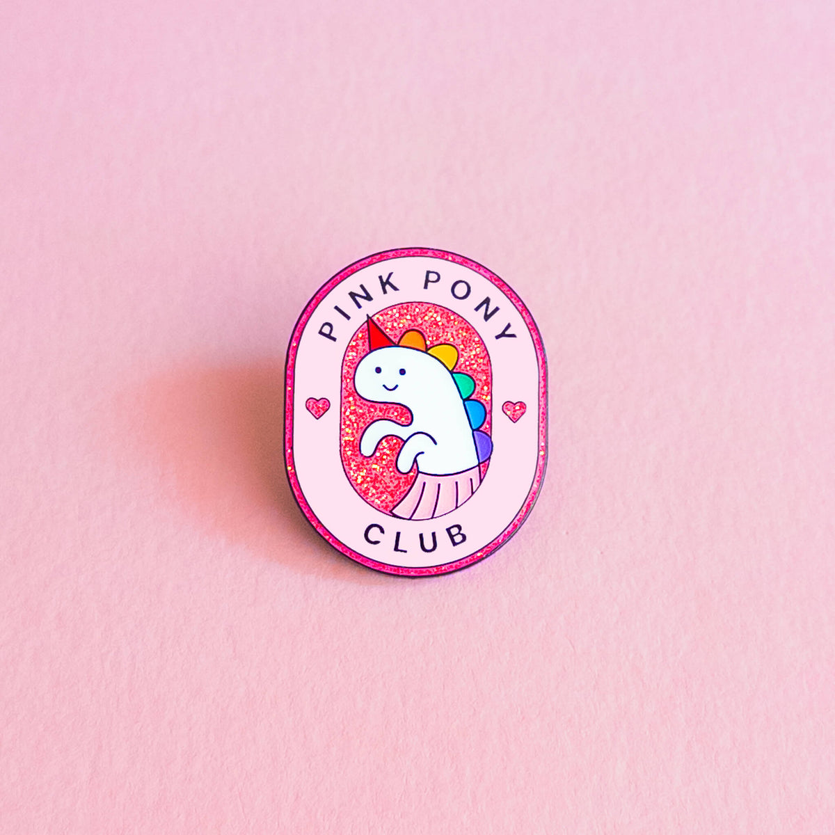 Pink Pony Club — enamel pin