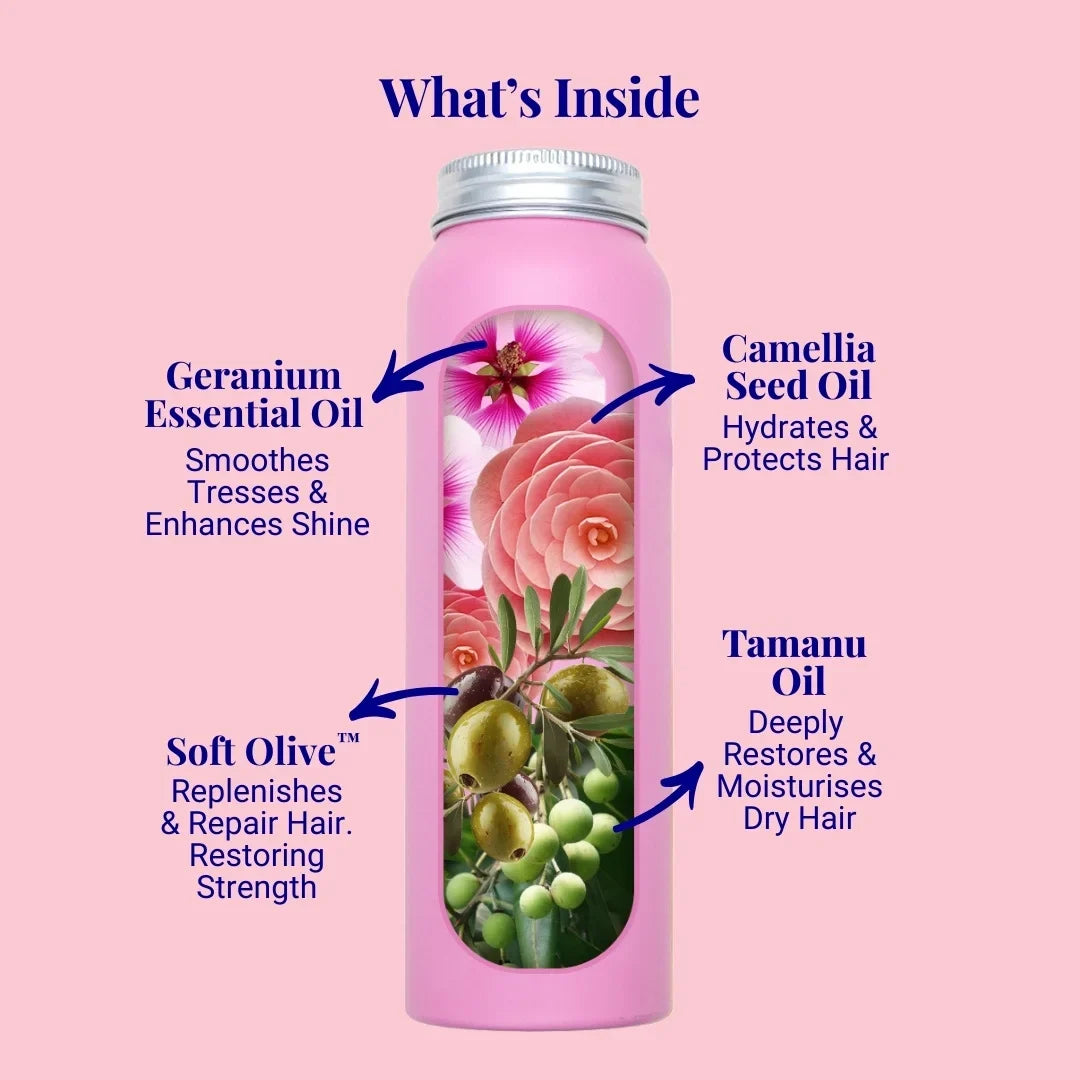 Hydrating Shampoo For Dry & Fragile Hair Camellia & Geranium 50g/1.76oz