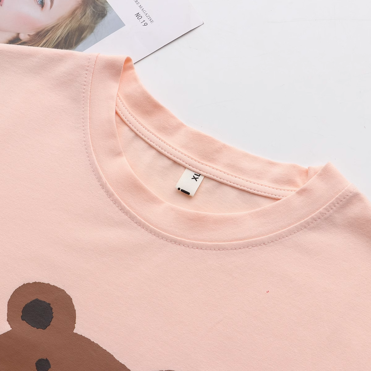 Plus Size Graphic Bear T Shirt