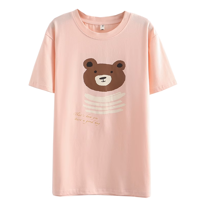 Plus Size Graphic Bear T Shirt