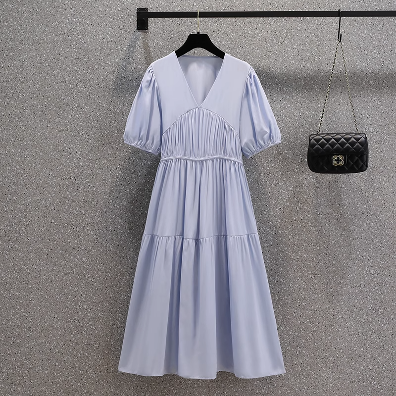 Plus Size Korean Babydoll Dress