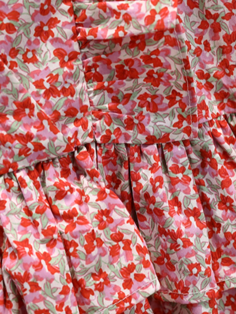 Plus Size Korean Frills Wrap Blouse
