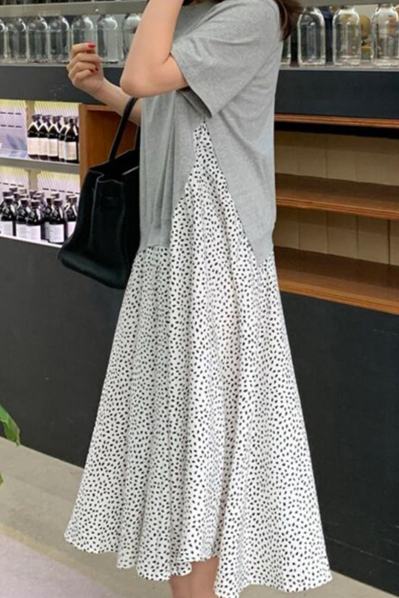 Plus Size Korean Layer Dress