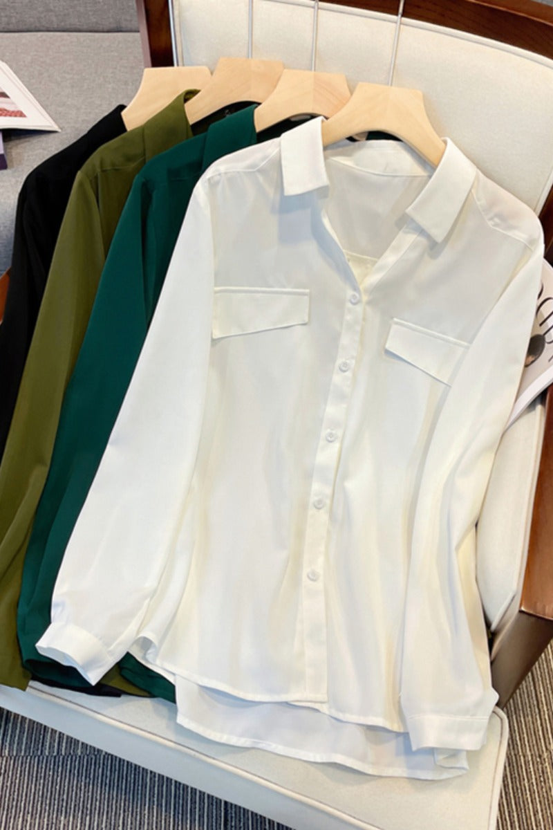 Plus Size Long Sleeve Shirt
