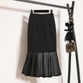 Plus Size Mermaid Pencil Skirt