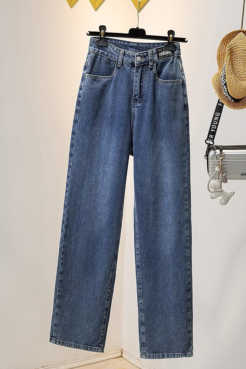 Plus Size Wide Leg Jeans