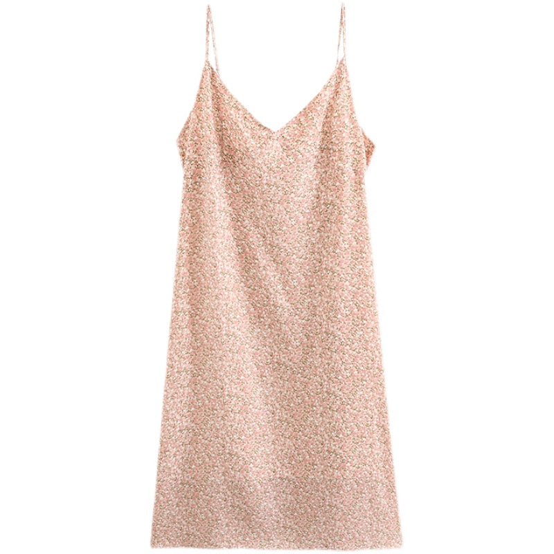 Plus Size Chiffon Ditsy Floral Cami Dress