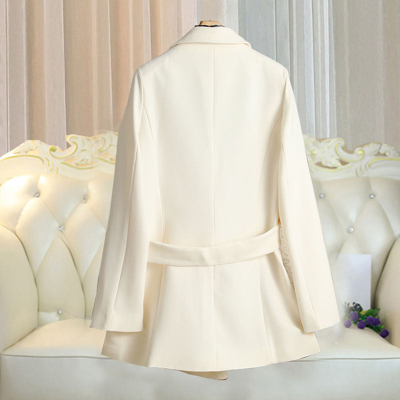Plus Size Korean Tunic Blazer