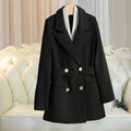 Plus Size Korean Tunic Blazer