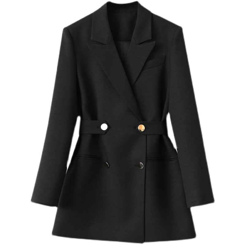 Plus Size Korean Tunic Blazer