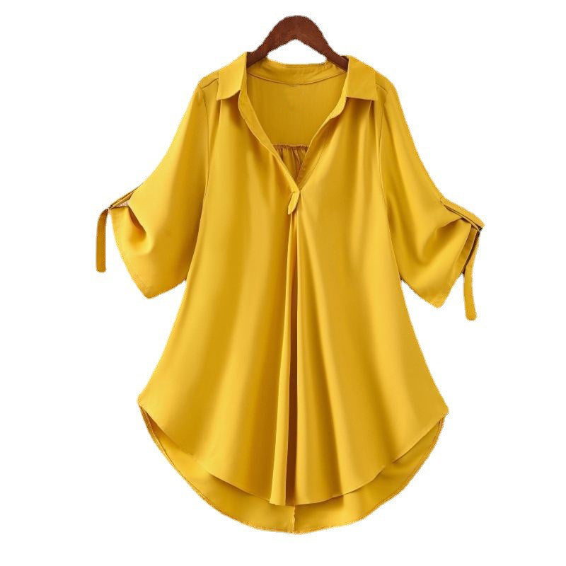 Plus Size Loose Shirt Blouse
