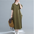 Plus Size Midi Dress