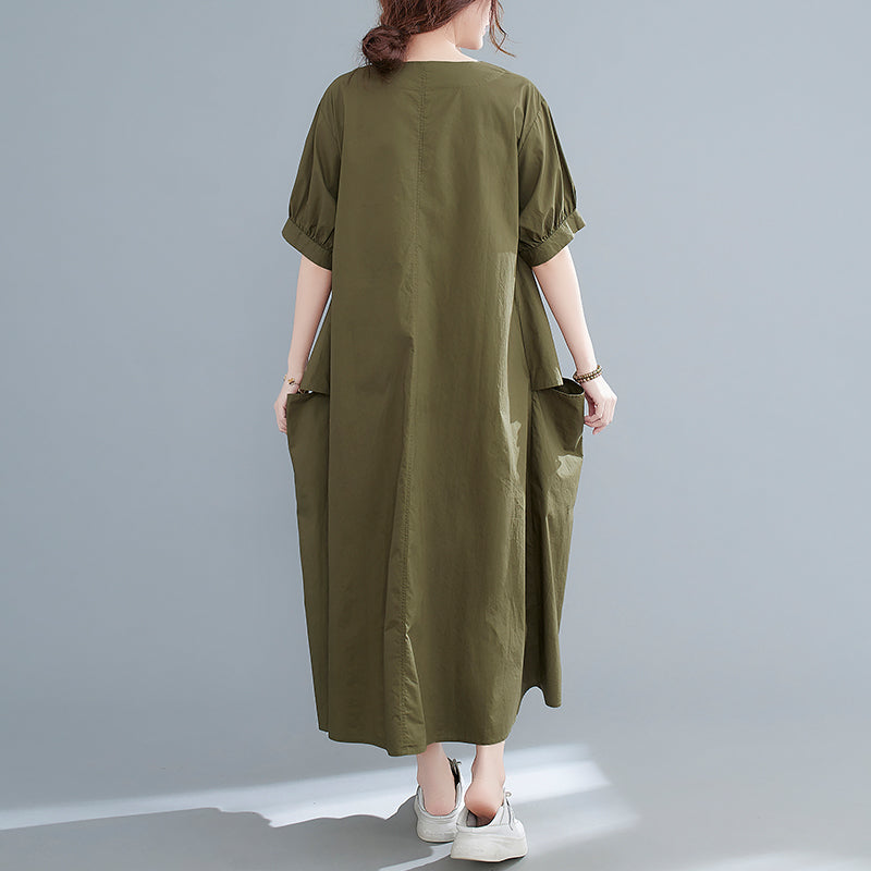 Plus Size Midi Dress