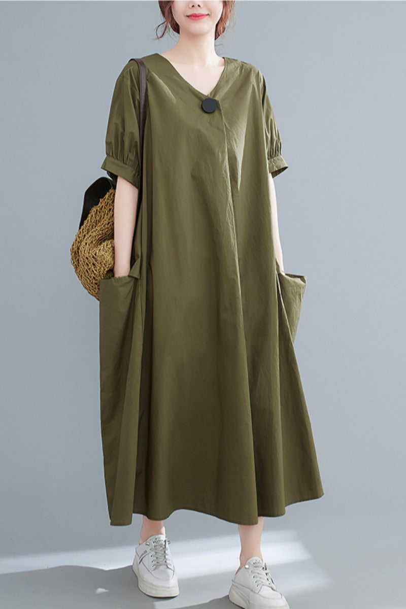 Plus Size Midi Dress