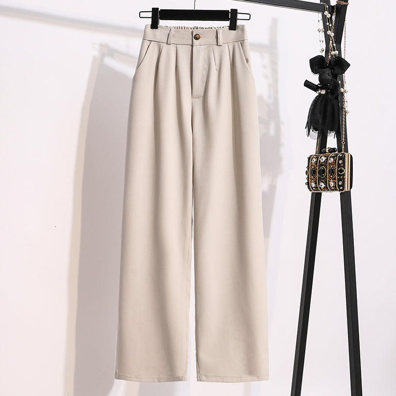 Plus Size Trouser Straight Leg Pants