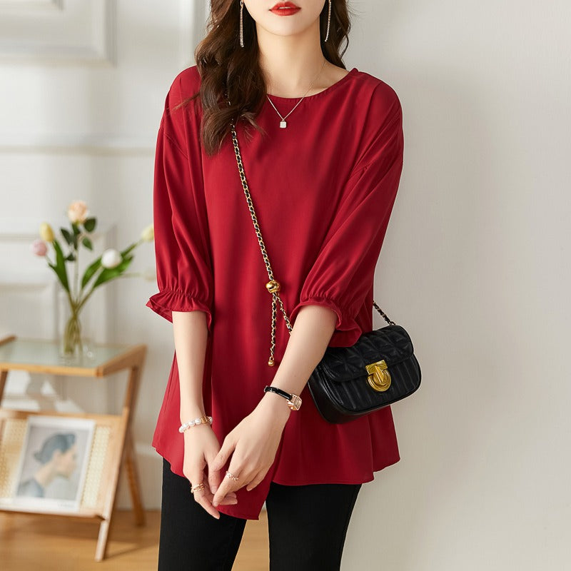 Plus Size Tunic Blouse