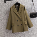 Plus Size Korean Blazer