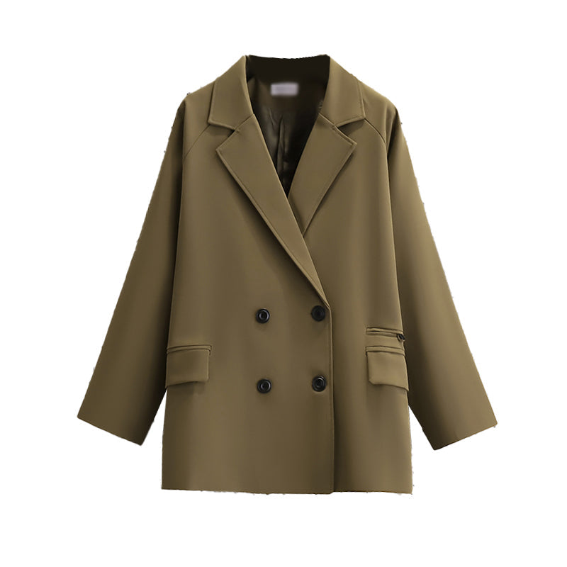 Plus Size Korean Blazer