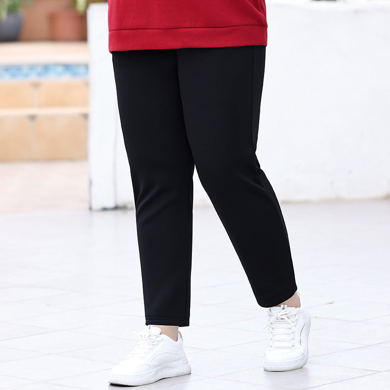 Plus size fleece winter pants (EXTRA BIG SIZE)