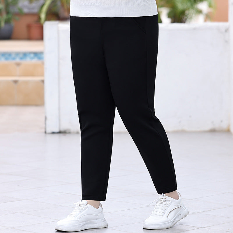 Plus size fleece winter pants (EXTRA BIG SIZE)