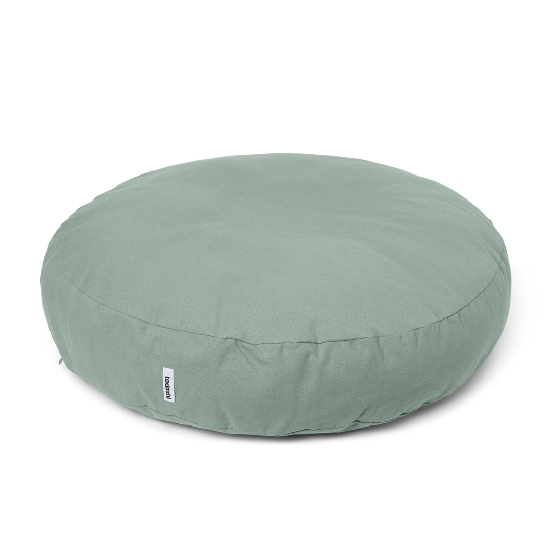 Tadazhi Round Dog Bed, Mellow Green