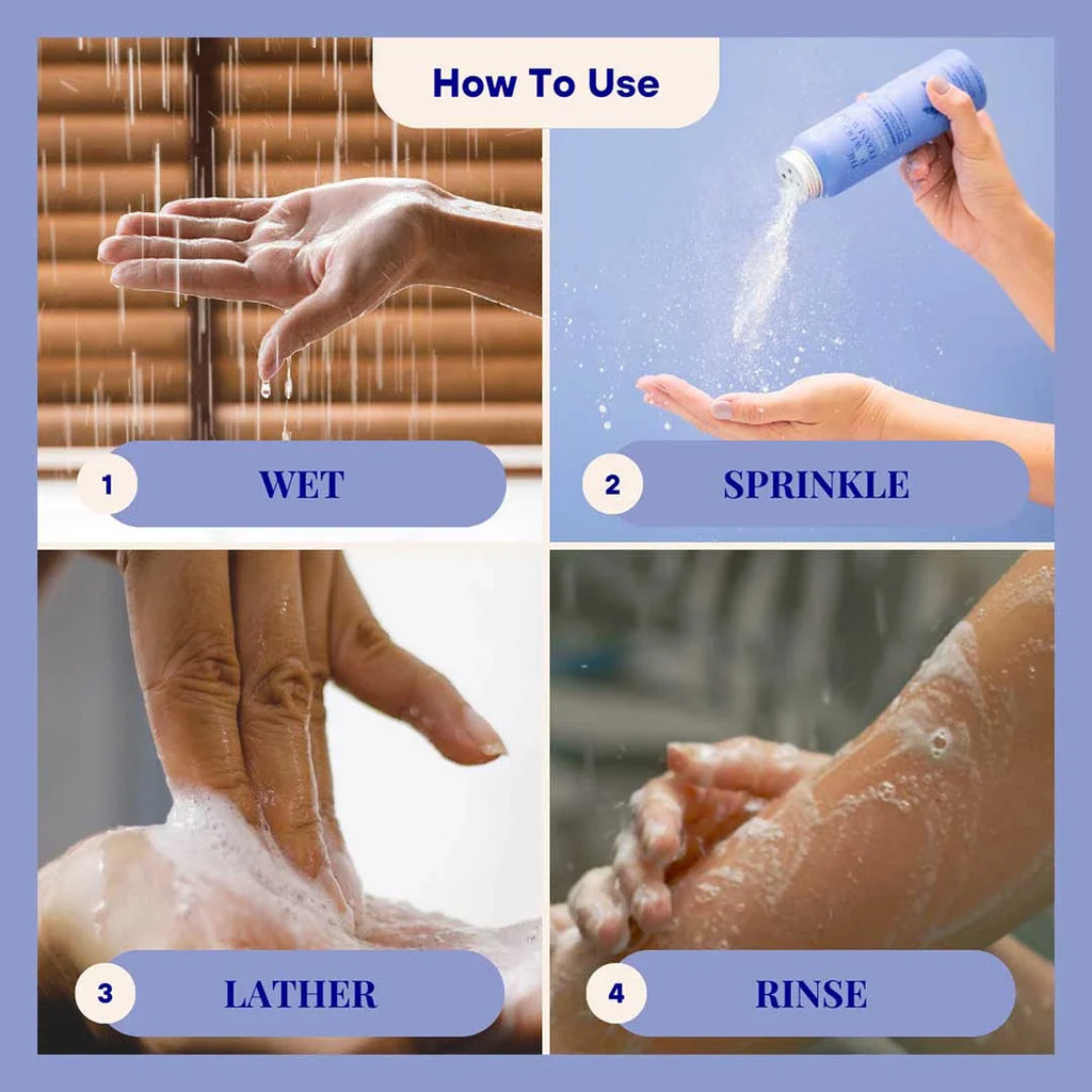 Relaxing Body Foam Wash For All Skin Types Lavender & Chamomile 20g / 0.70oz