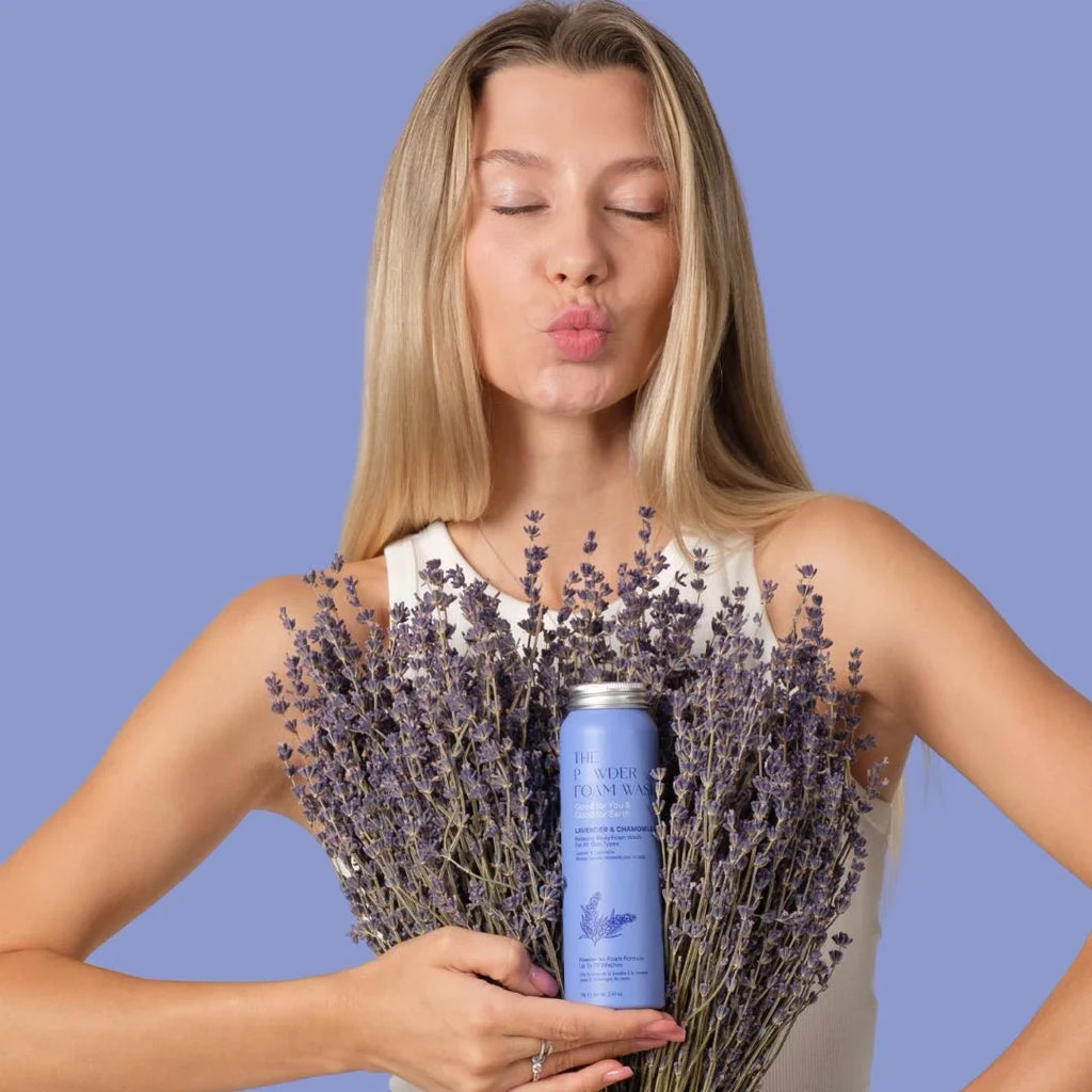 Relaxing Body Foam Wash For All Skin Types Lavender & Chamomile 20g / 0.70oz