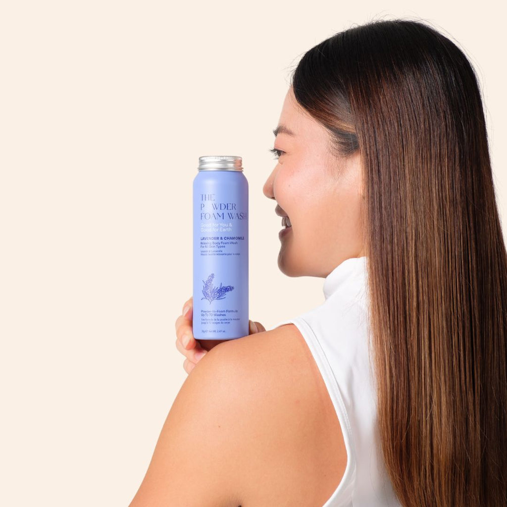 Relaxing Body Foam Wash For All Skin Types Lavender & Chamomile  70g / 2.47oz