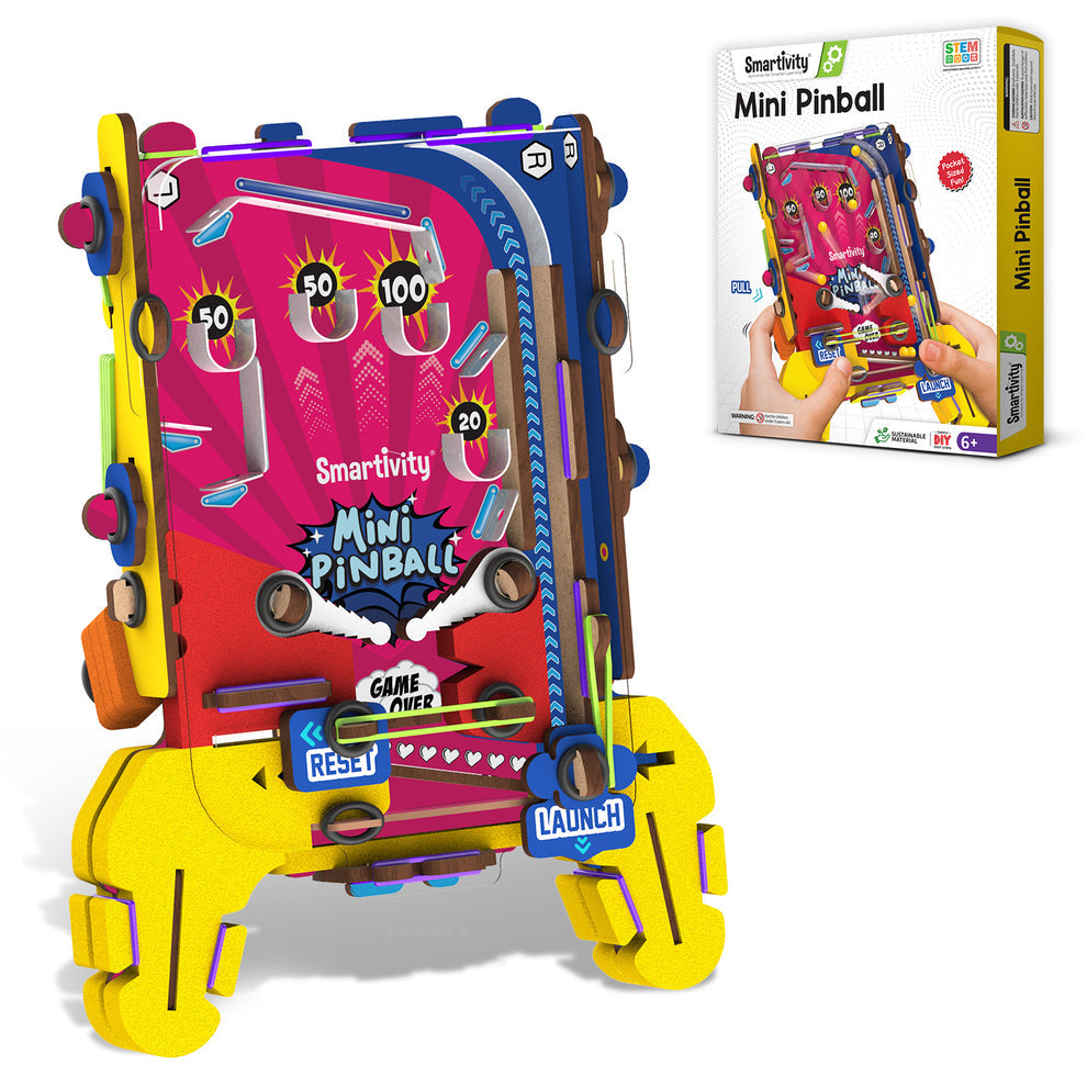 Smartivity Mini Pinball DIY STEAM Construction Game