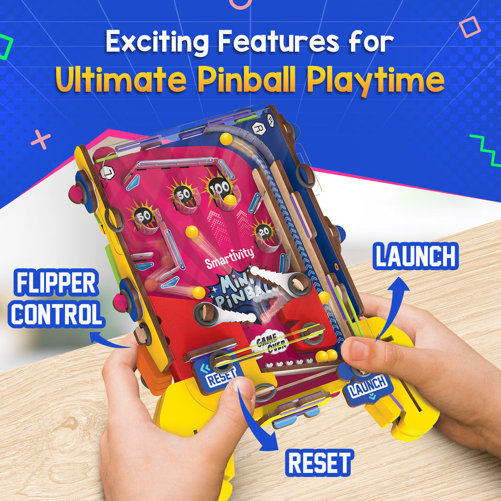 Smartivity Mini Pinball DIY STEAM Construction Game