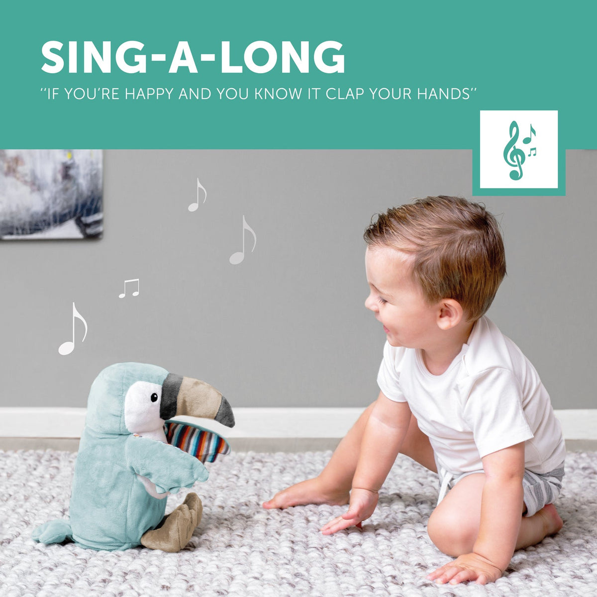 Interactive Soft Toy - Timo the Toucan