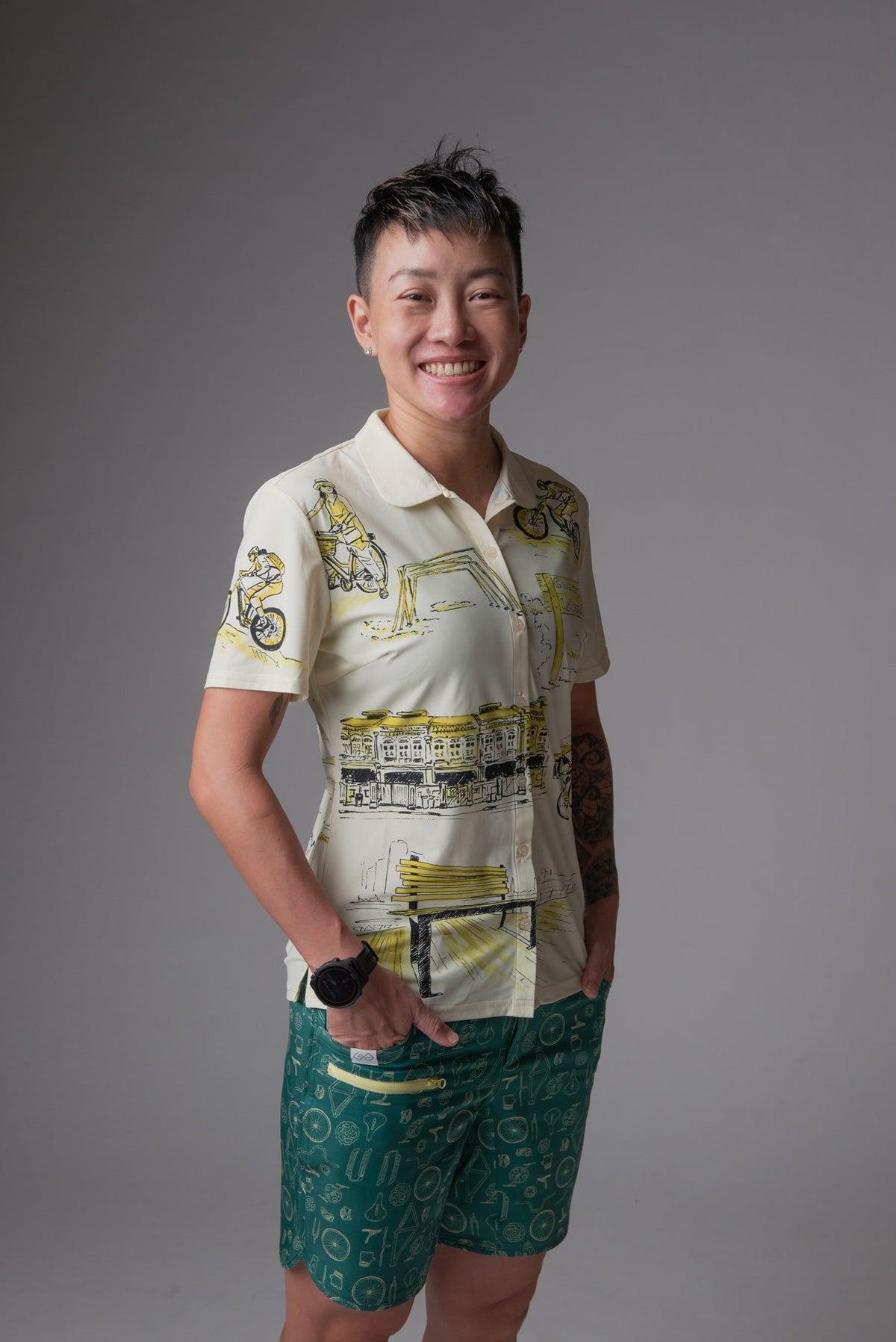 The Women Stretchy Shirt