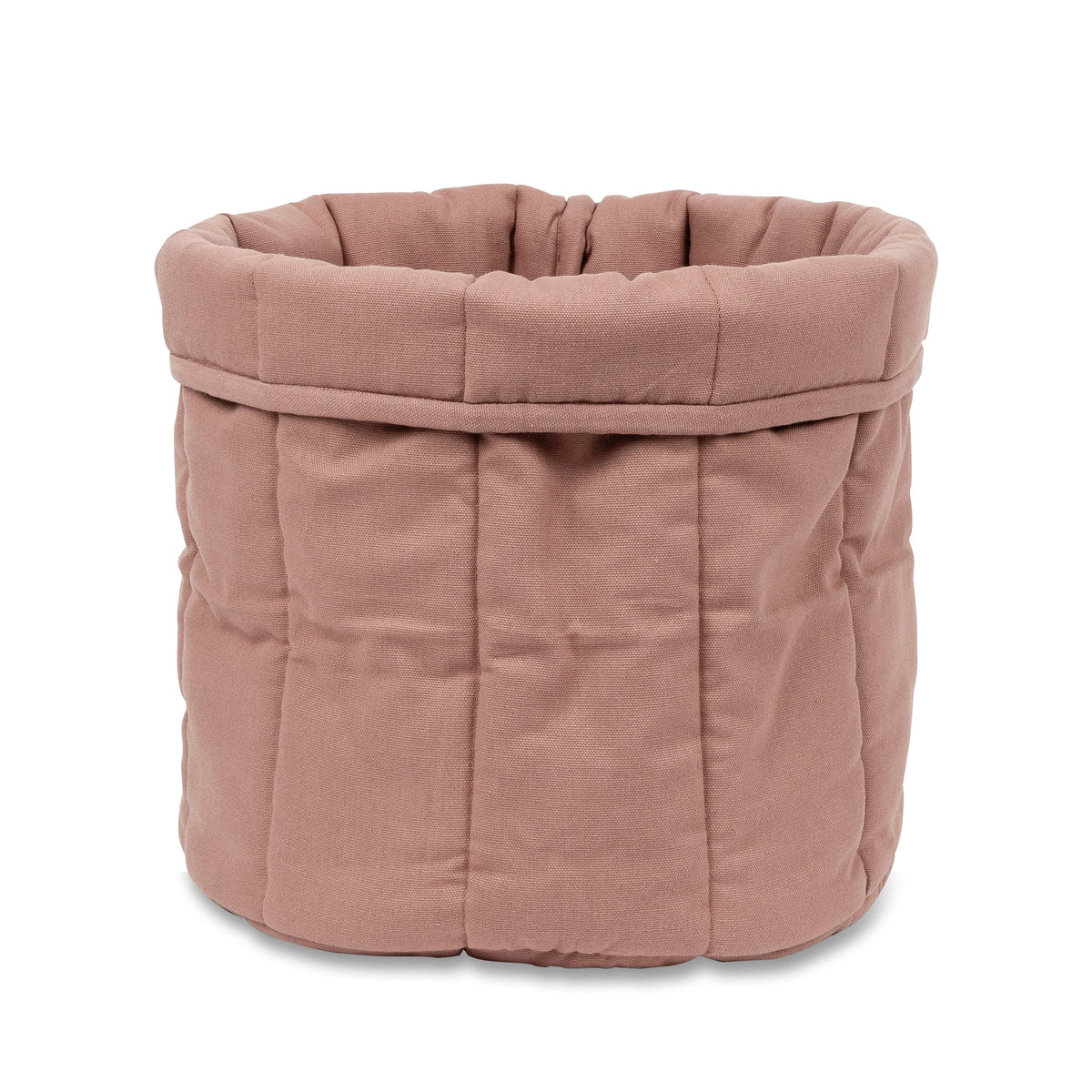 Tadazhi Organic Cotton Cozy Basket, Rose