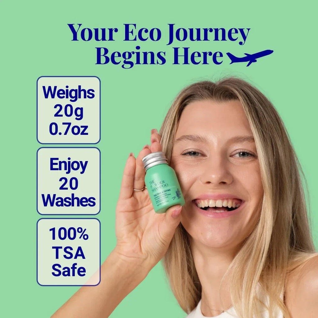 Exfoliating Shampoo For Loose Dandruff Flakes Tea Tree & Salicylic Acid 70g / 2.47oz