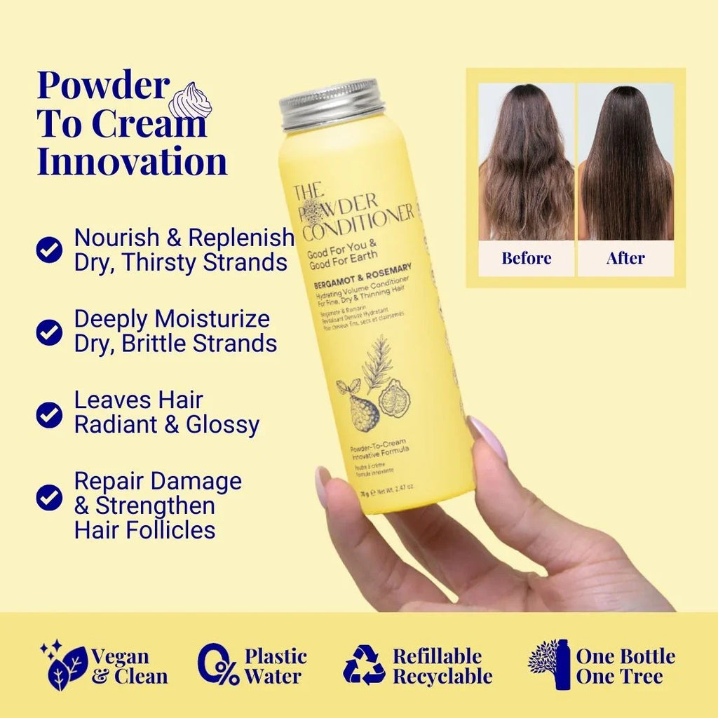 Hydrating Volume Conditioner For Fine, Dry & Thinning Hair Bergamot & Rosemary 20g / 0.70oz