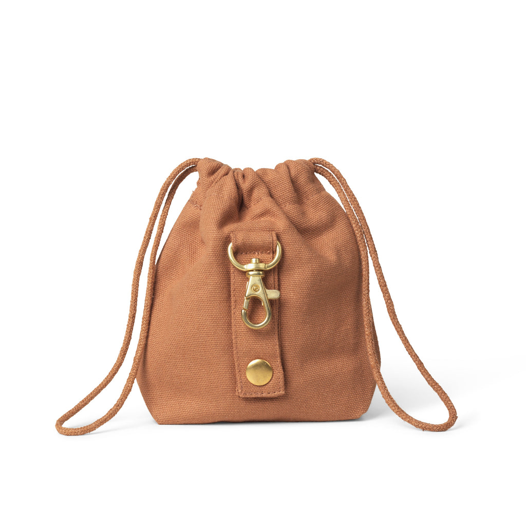 Tadazhi Organic Cotton Treat Bag, Light Brown